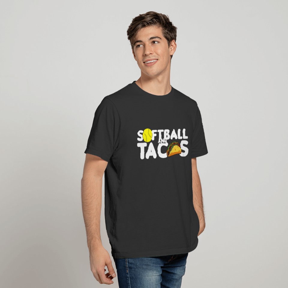 Softball and Tacos T-shirt