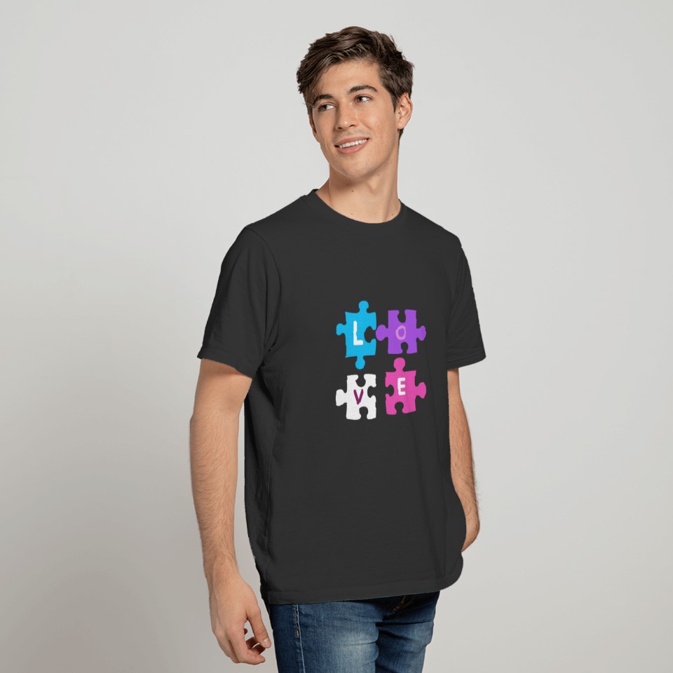 Puzzle Love T-shirt