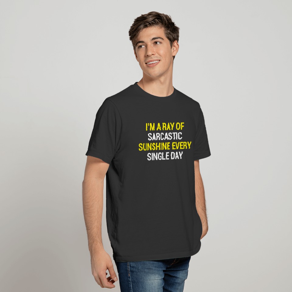 Sarcastic Sunshine Funny Sarcasm T-shirt T-shirt