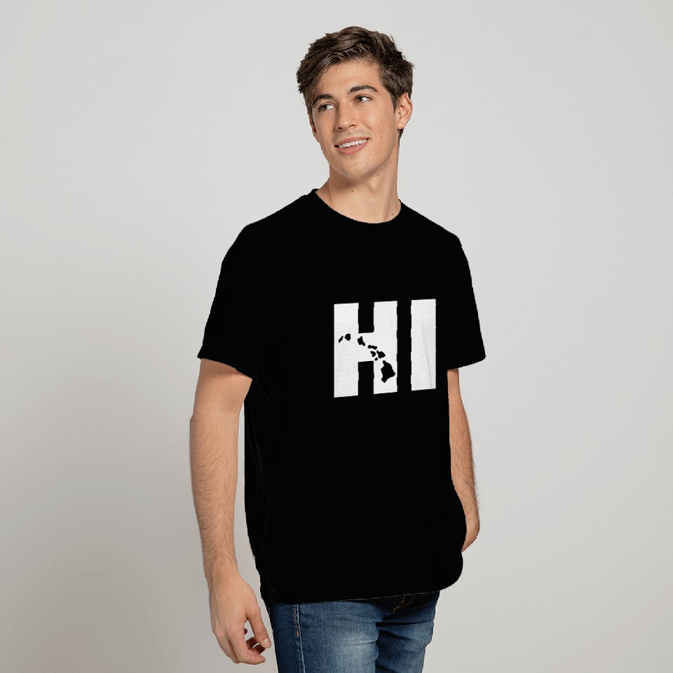 Hi Hawaii Island Life Hawaii T Shirts