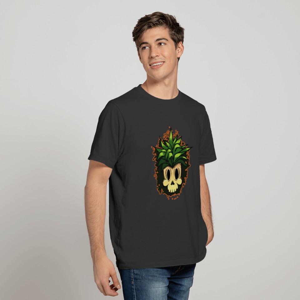 pineapple cartoon T-shirt