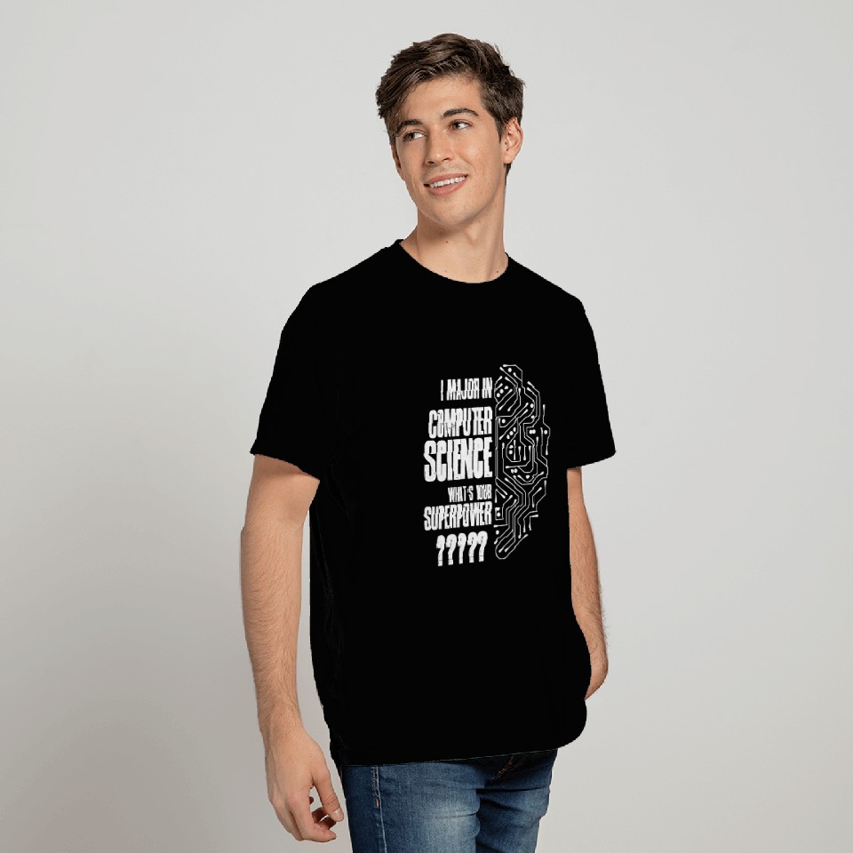 I Major In Computer Science T Shirts