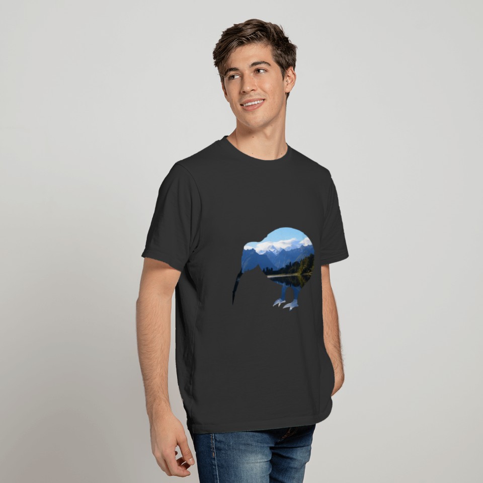 Mount Cook - Kiwi - Newzealand T-shirt