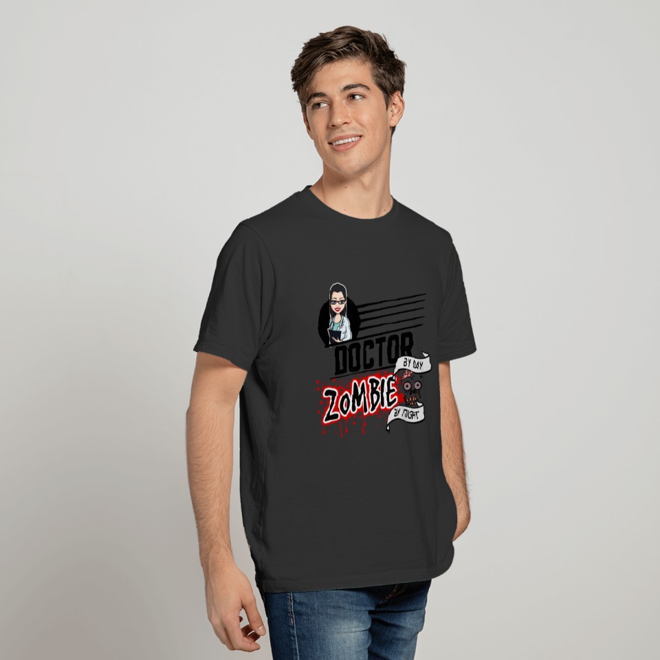 Female Doctor - Zombie by night T Shirts