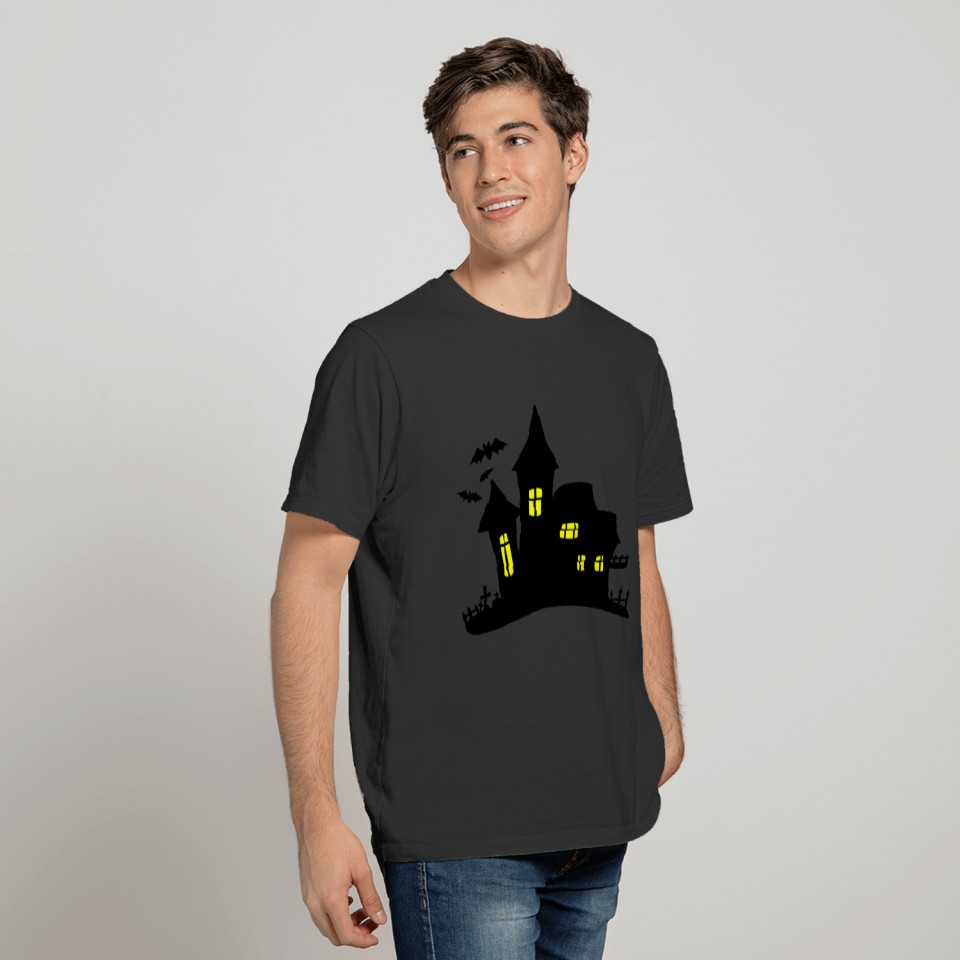 Enchanted House Haunted Halloween T-shirt