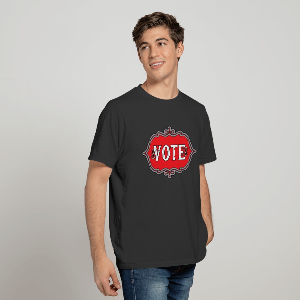 Vote Red Republican Emblem T Shirts