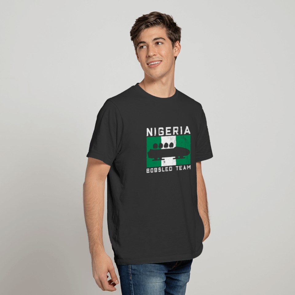 Nigeria Bobsleigh Bob Team T-shirt