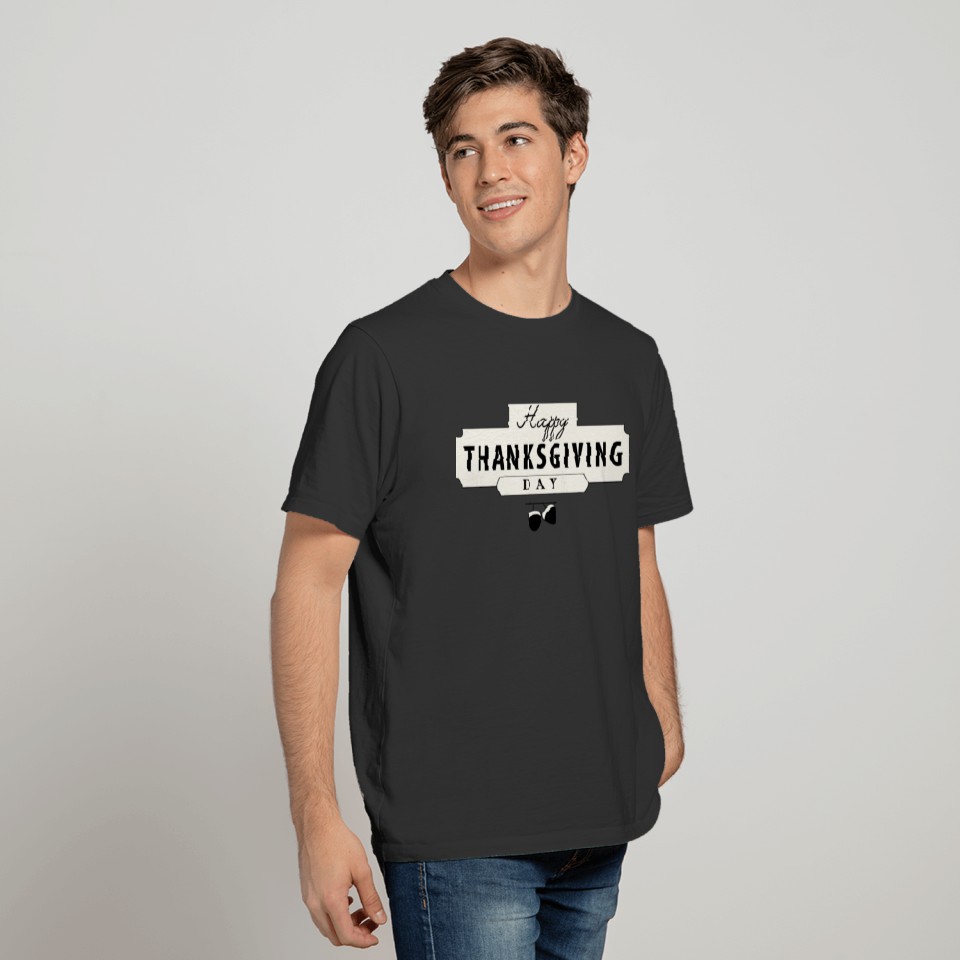 Happy Thanksgiving Day With Fruit T Shirts