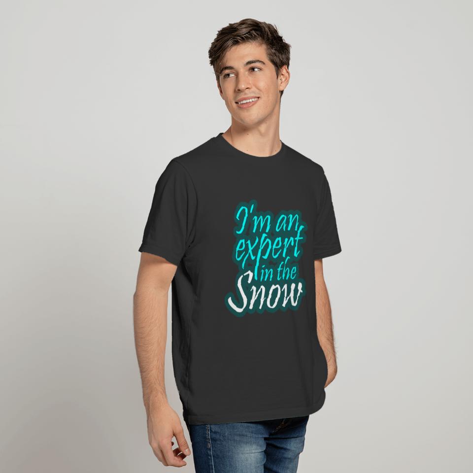 snow expert T-shirt