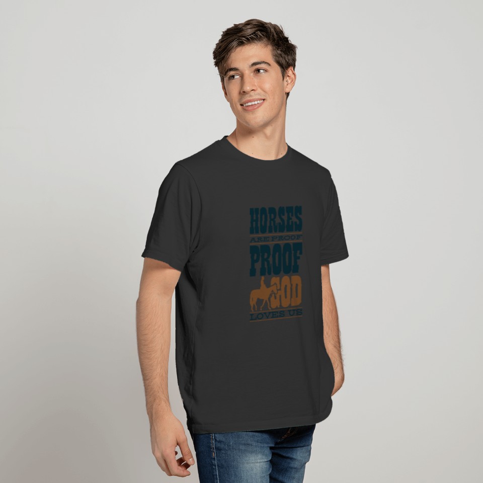 Horse pony moody mare equine Rodeo brown horse T Shirts