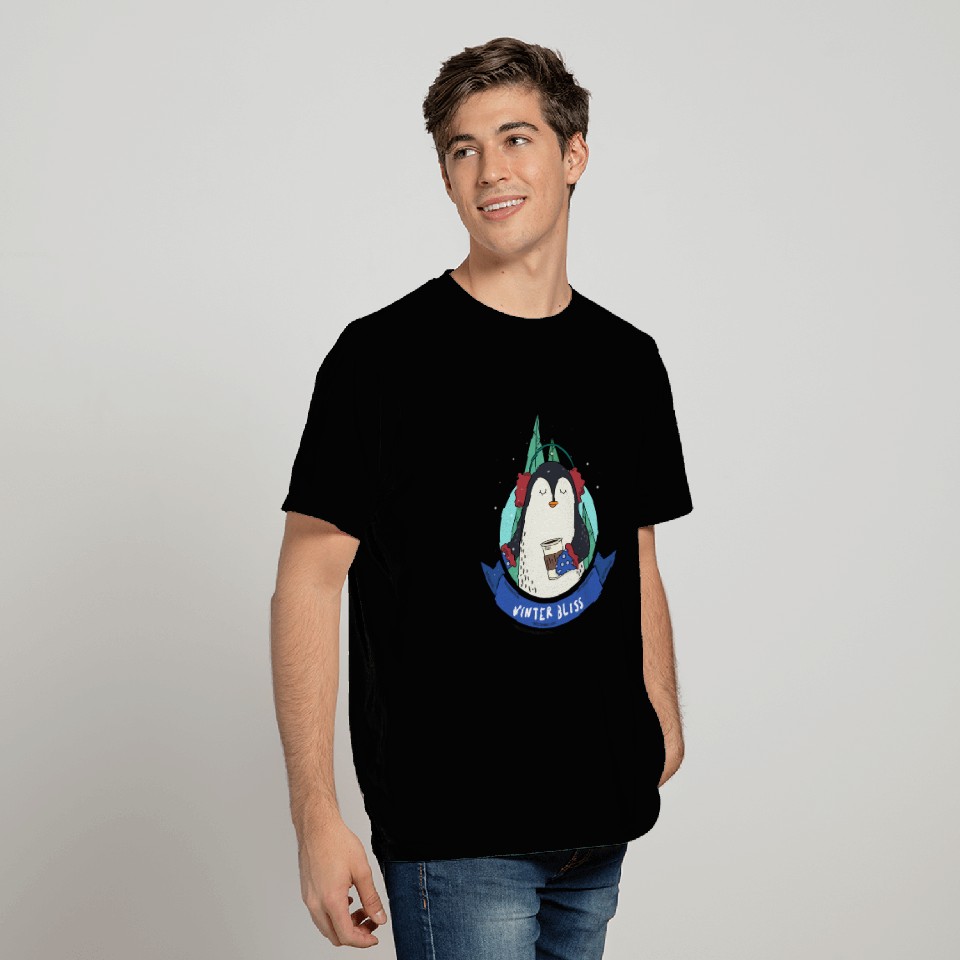 Winter Bliss | Holiday Penguin T Shirts