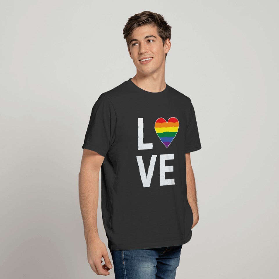 Dear Heart LGBT Gay Lesbian Bisexual Transgender T-shirt