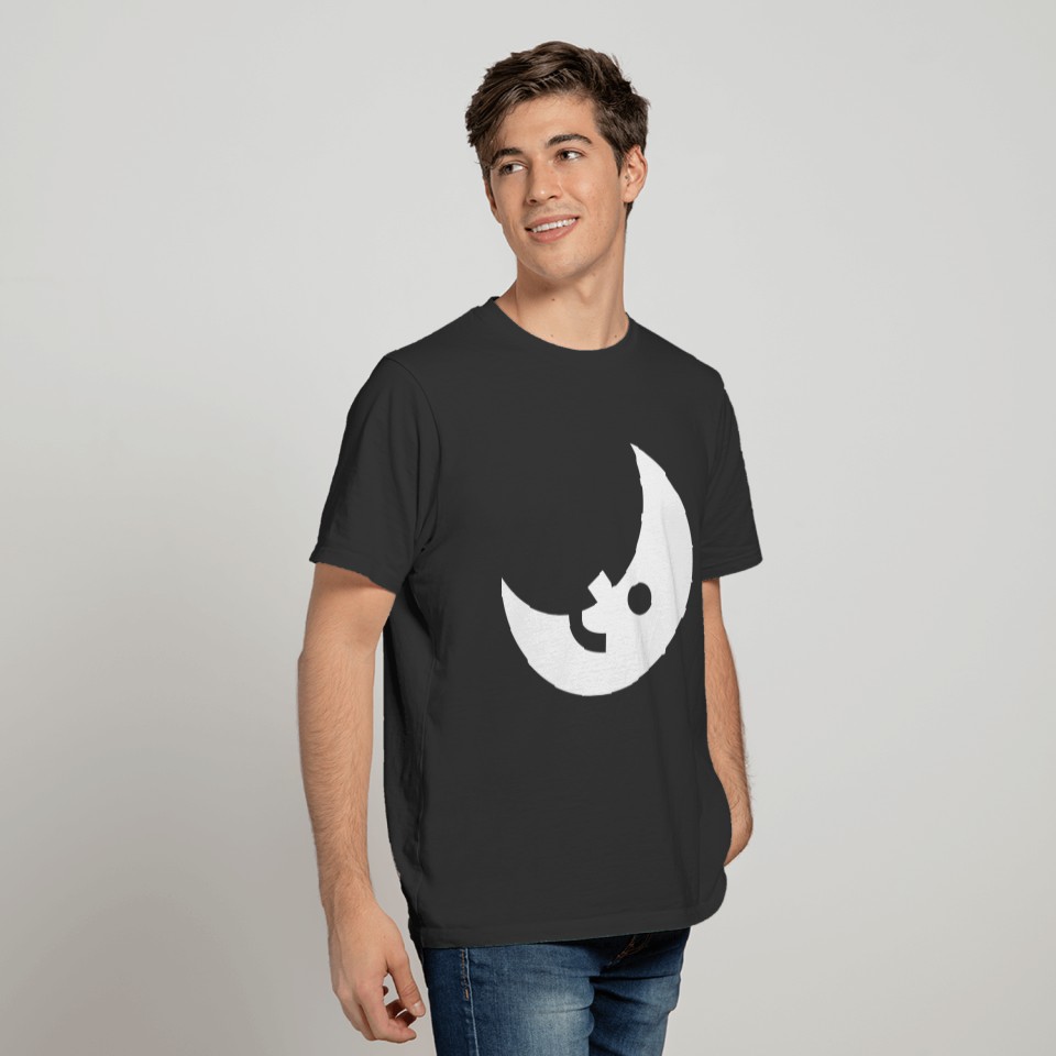Cartoon Moon T-shirt