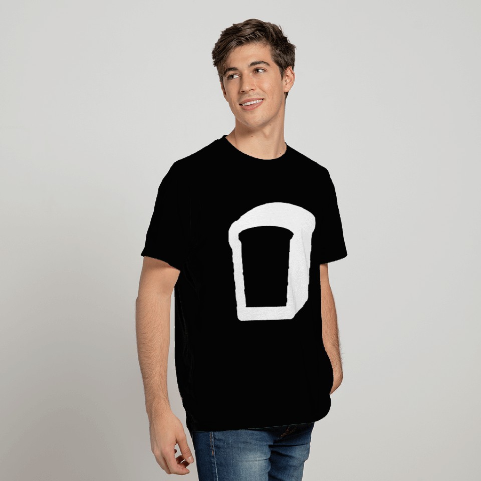 Square sandwich bread T Shirts