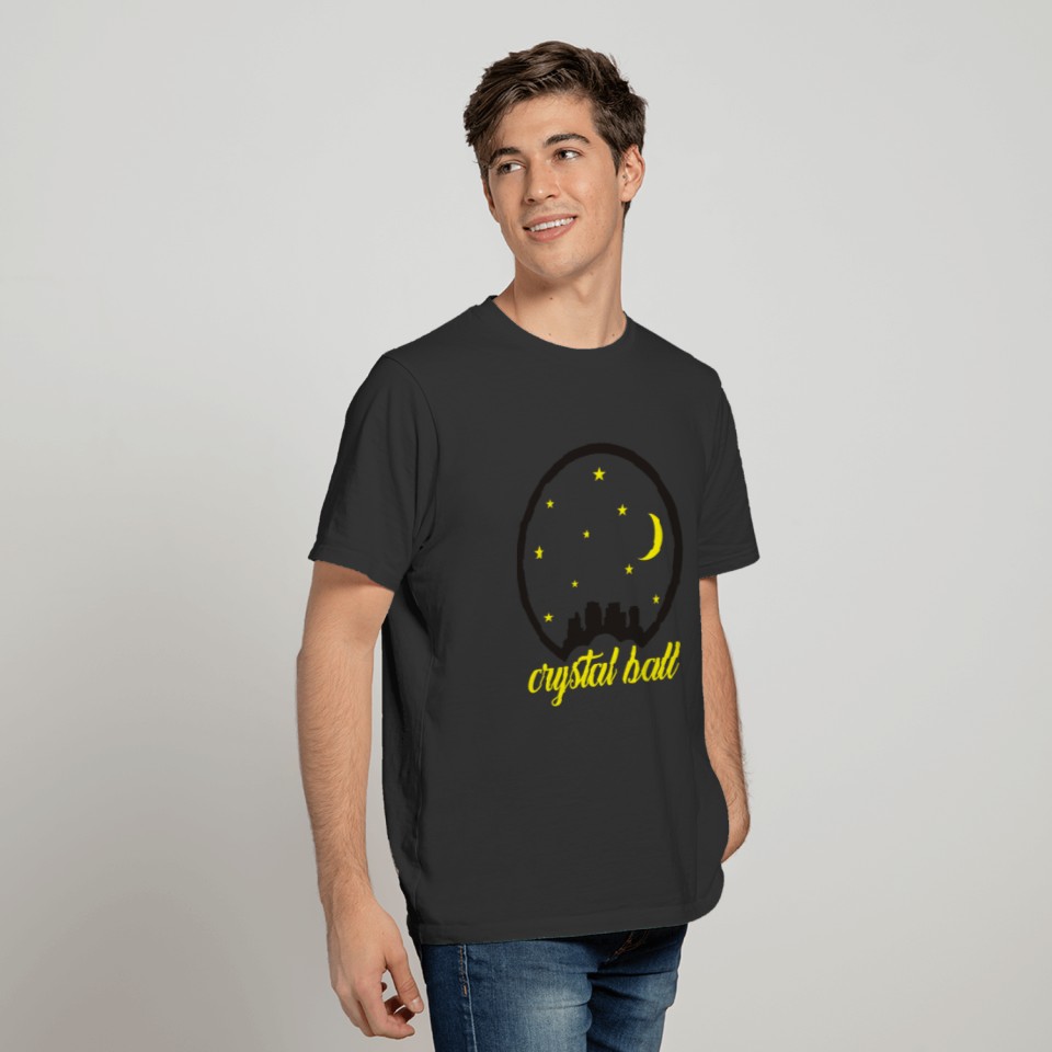 crystal ball T-shirt