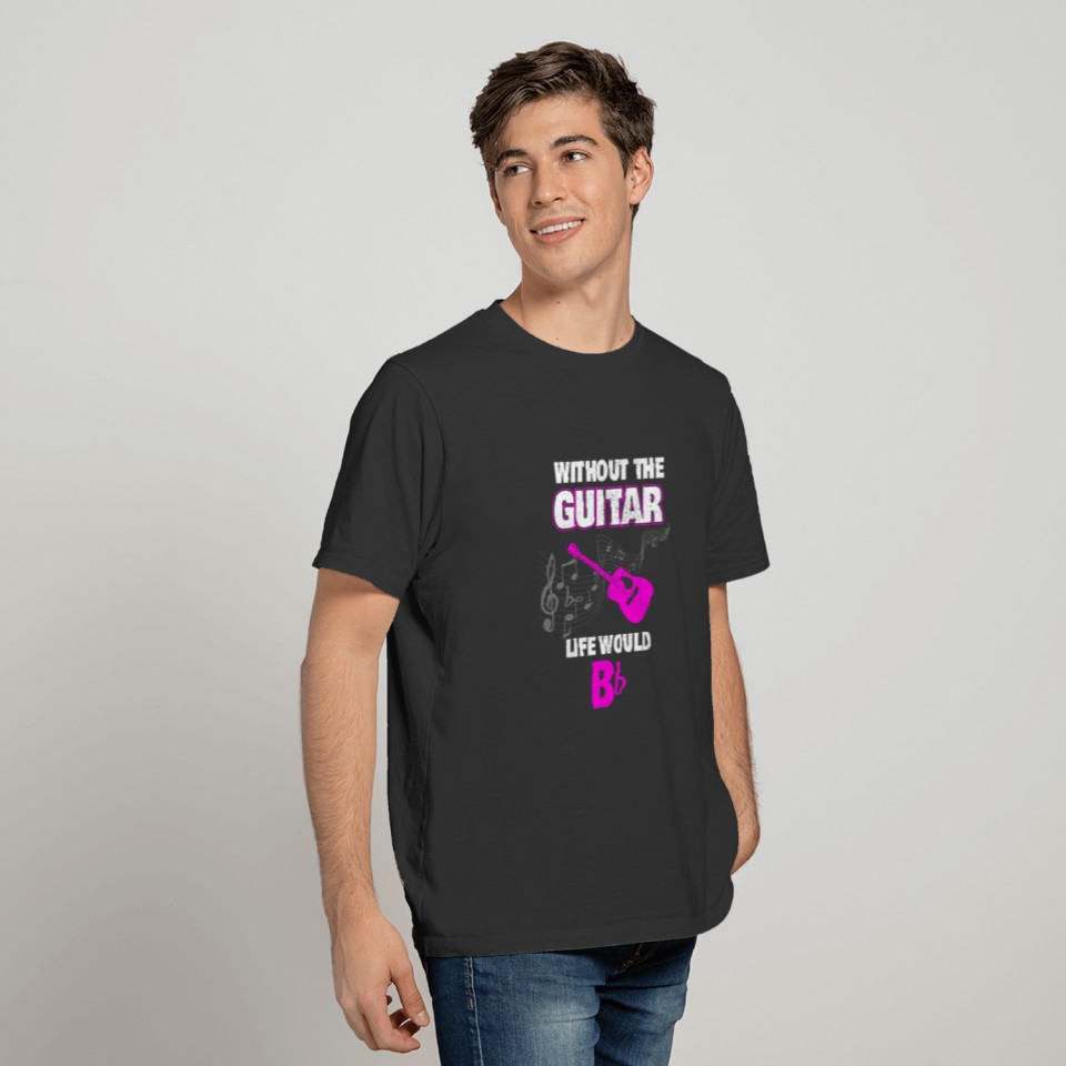 E Bass Guitarist Guitar band Musician gift idea T-shirt