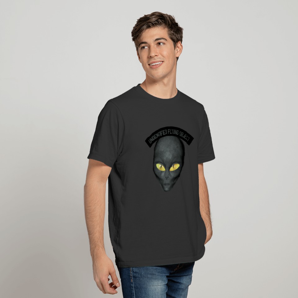 Unidentified flying object ufo space ship alien T-shirt