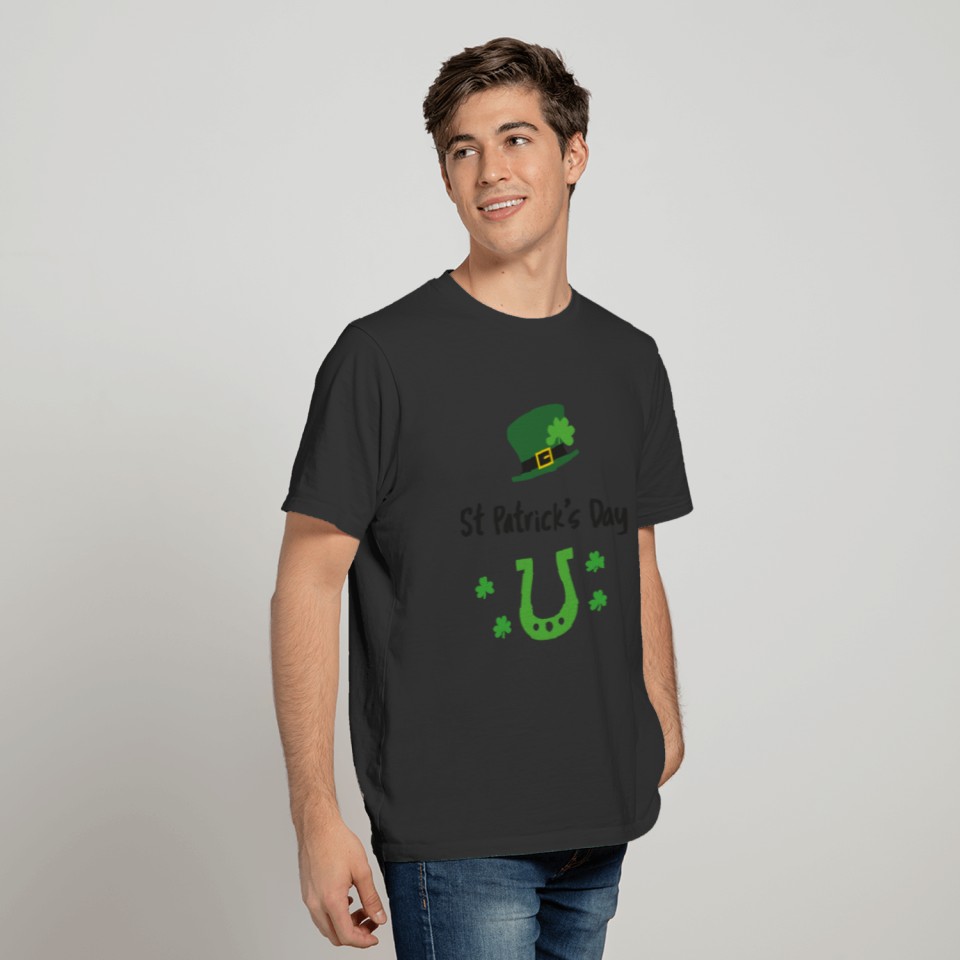St.Patricks Day Shamrock Gift T-shirt
