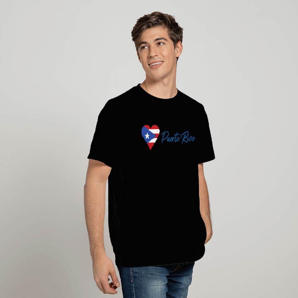 heart Puerto Rico T Shirts