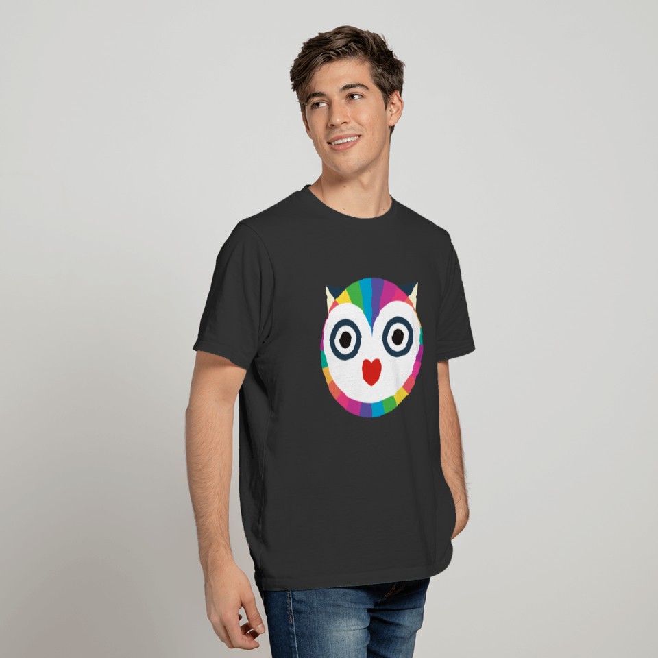 Love Owl Aura T-shirt