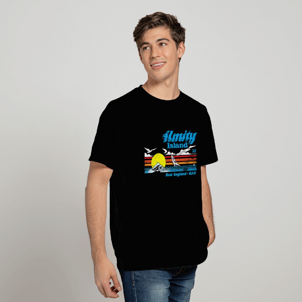 Amity Island Boating T Shirts