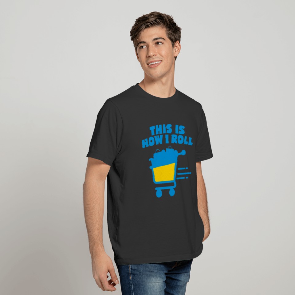FUNNY SHOPAHOLIC T-shirt