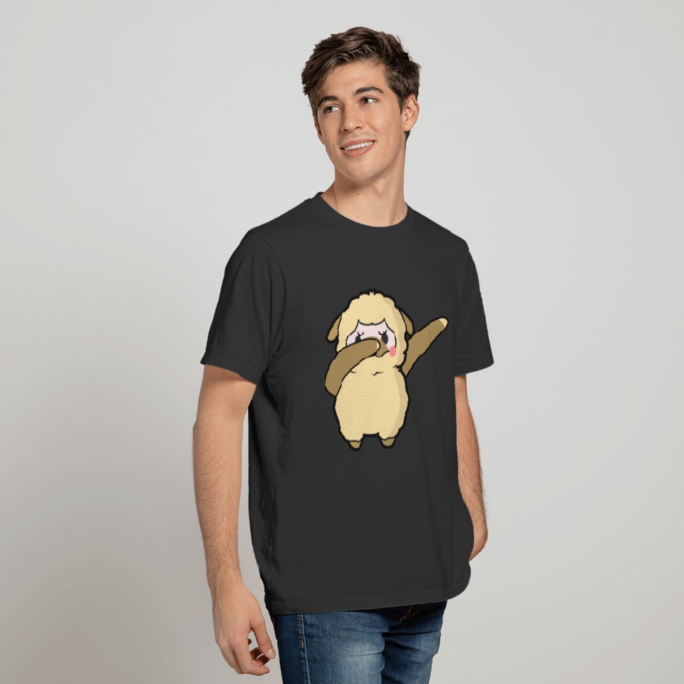 Cute Llama Product Dabbing Alpaca Animal Gift T-shirt