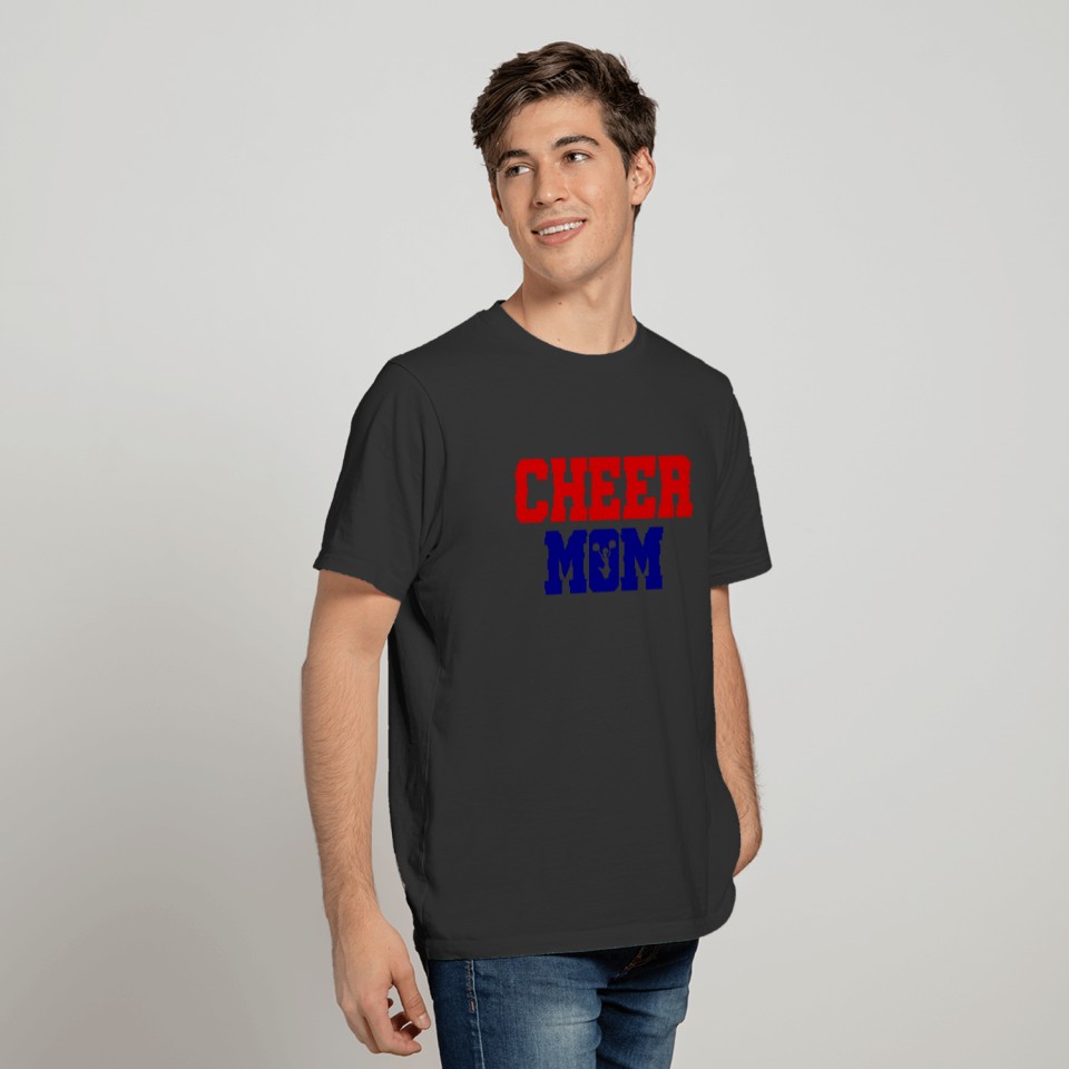 Cheer Mom - Cheerleader - Mother - Football T-shirt