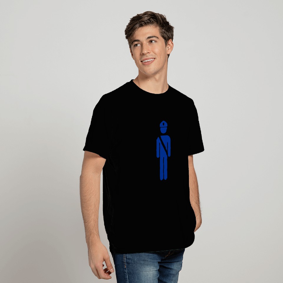 Policeman Icon funny T Shirts