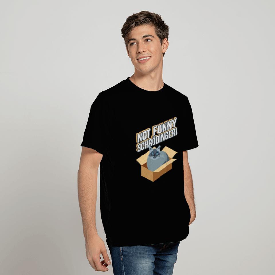 Schrödinger Cat Physics Math Teacher Student Gift T Shirts