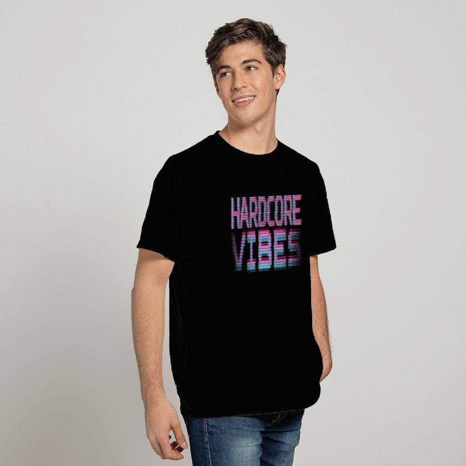 EDM Hardstyle DNB Festival Hard Vibes T Shirts