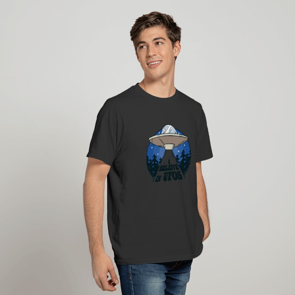 UFO ALIEN SPACESHIP T-shirt