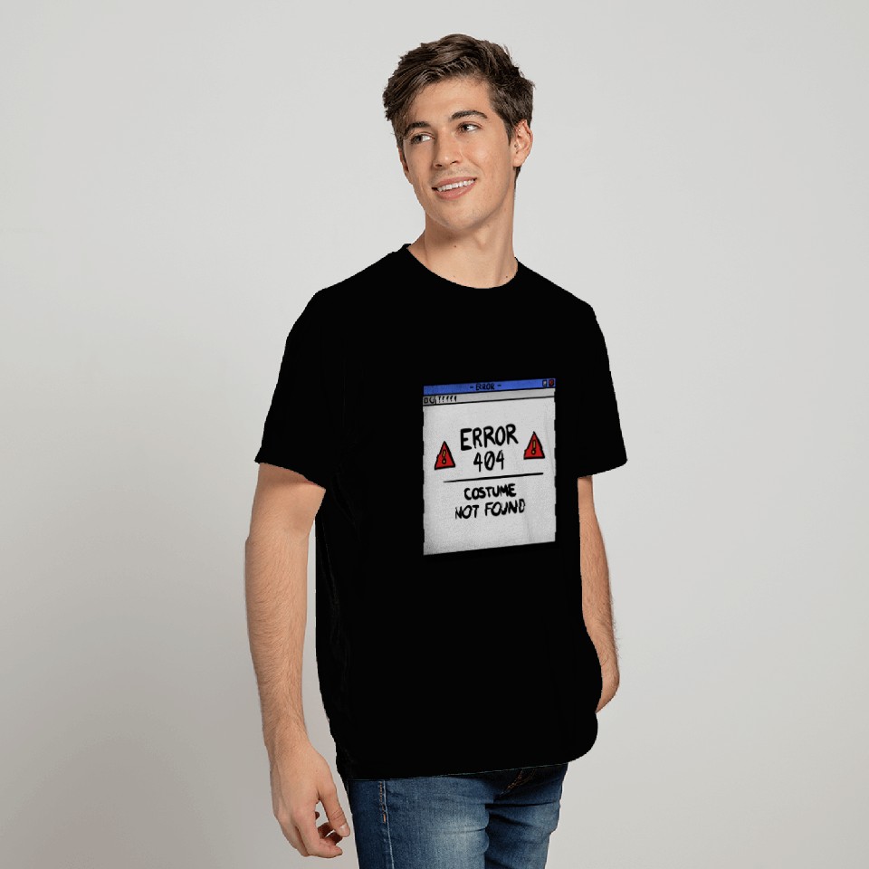 404 Costume Not Found T Shirts