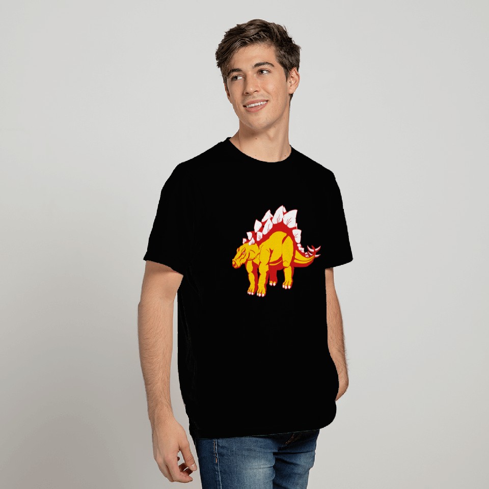Stegosaurus dinosaur T Shirts