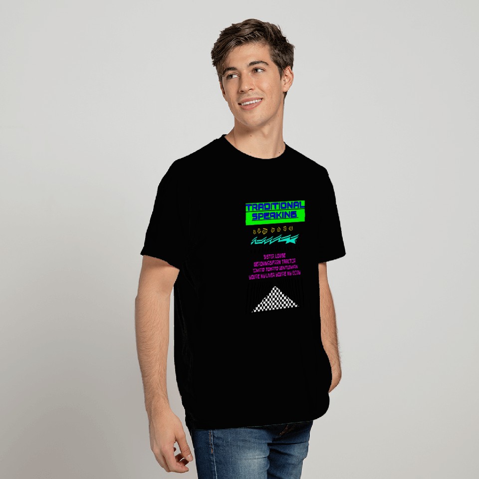80s music pop talking T Shirts