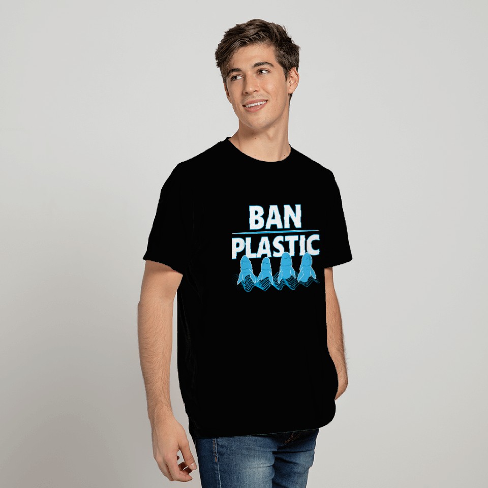 Plastic Dolphin Ocean T Shirts