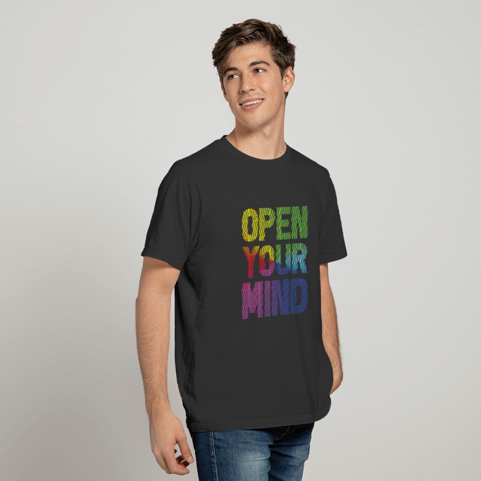 Rave Open Your Mind Trippy T-Shirt Festival Wear T-shirt