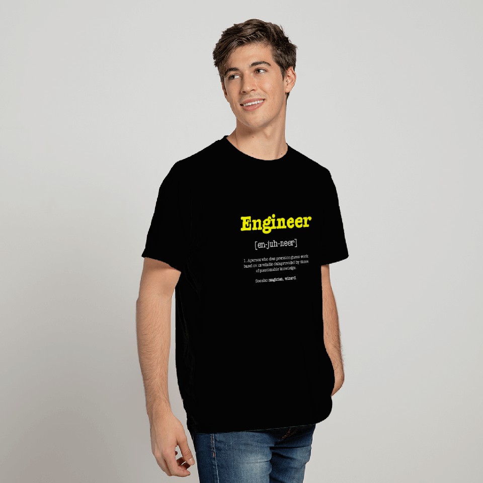 Engineer Engineer Genius Wizard Warlock T Shirts