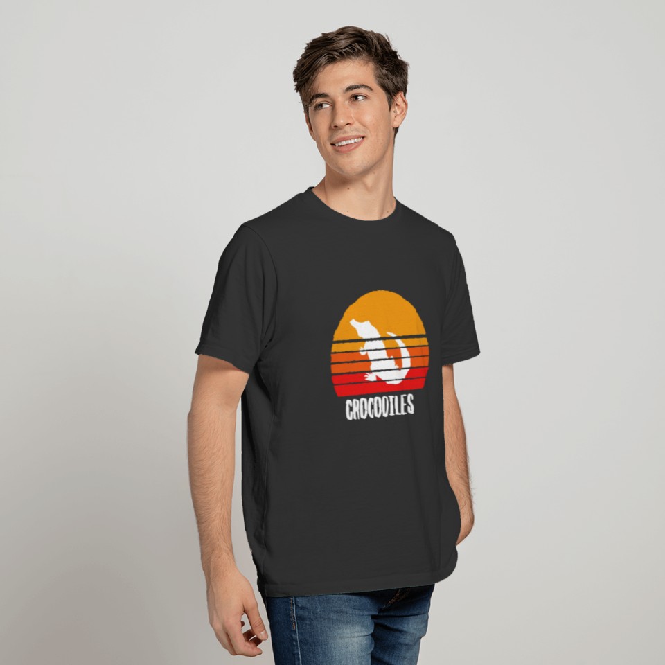 CROCODILES T-SHIRT Men And Women T-shirt