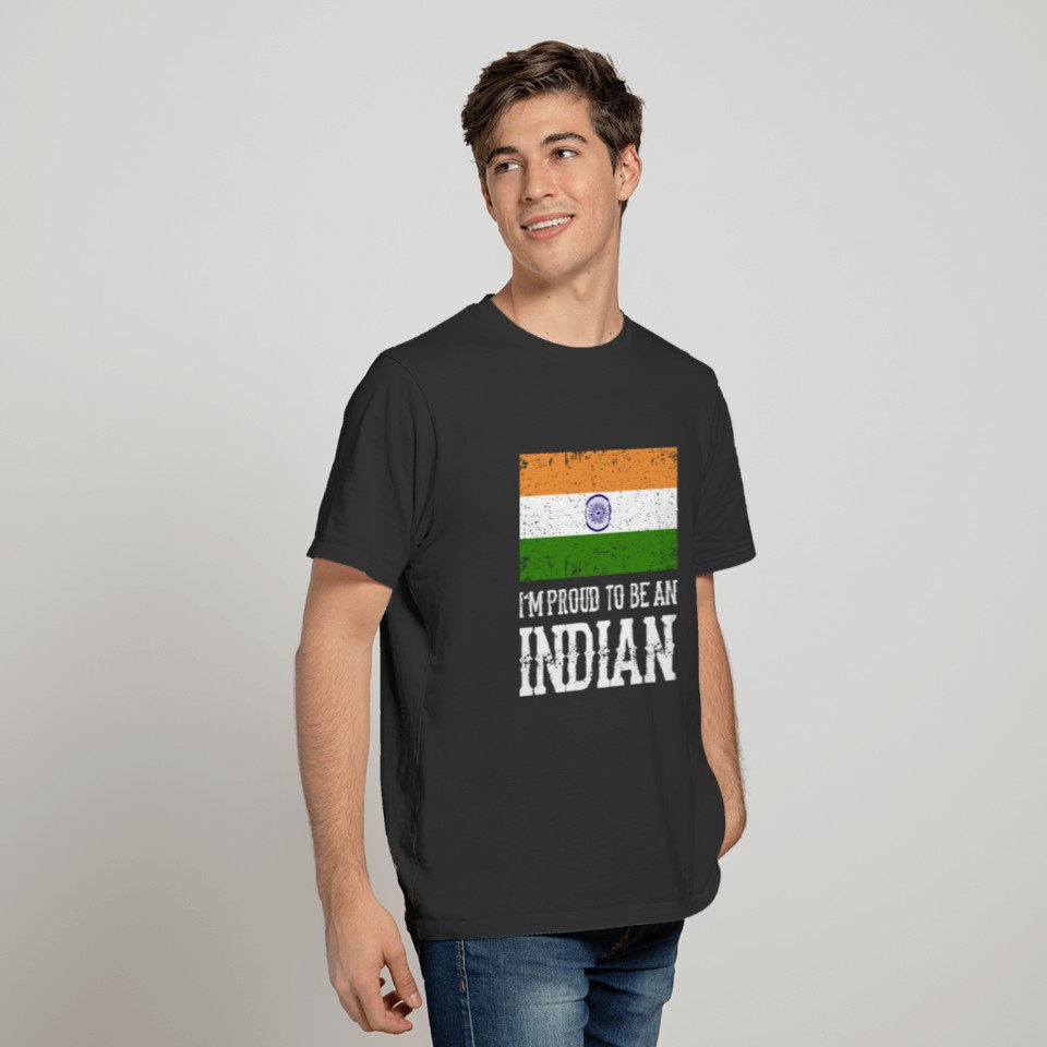 I'm proud to be an Indian T-shirt