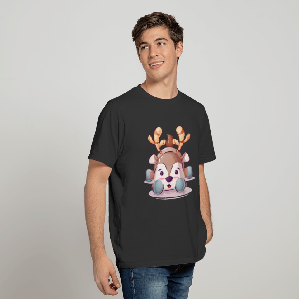 Cute Deer for Kids Baby Clothing T Shirts