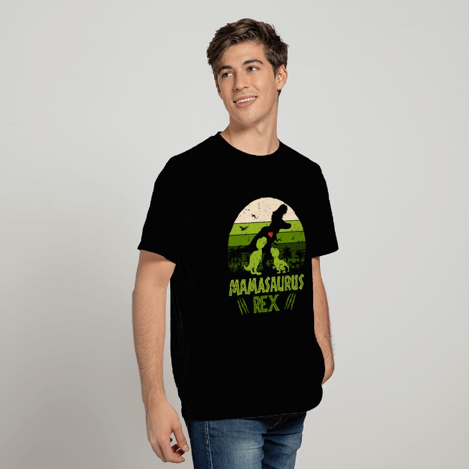 Mamasaurus Dinosaur T Rex Lover Gift T Shirts