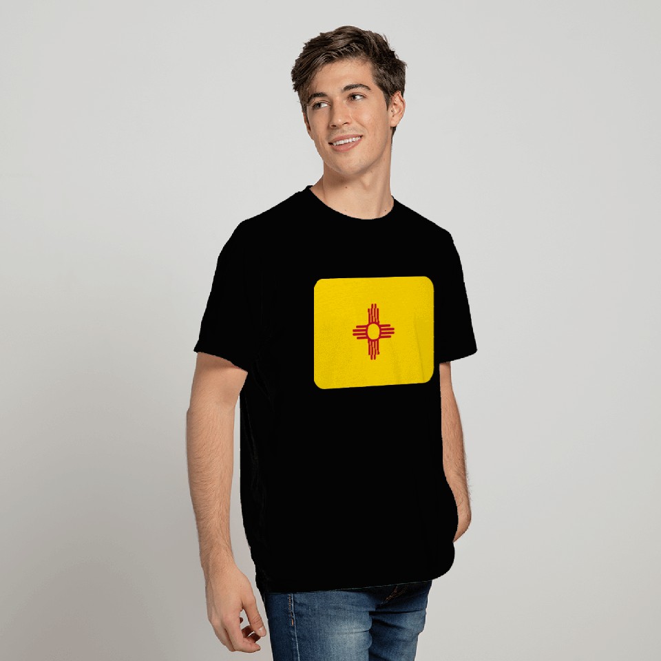 NEW MEXICO FLAG round corner 400 dpi T Shirts