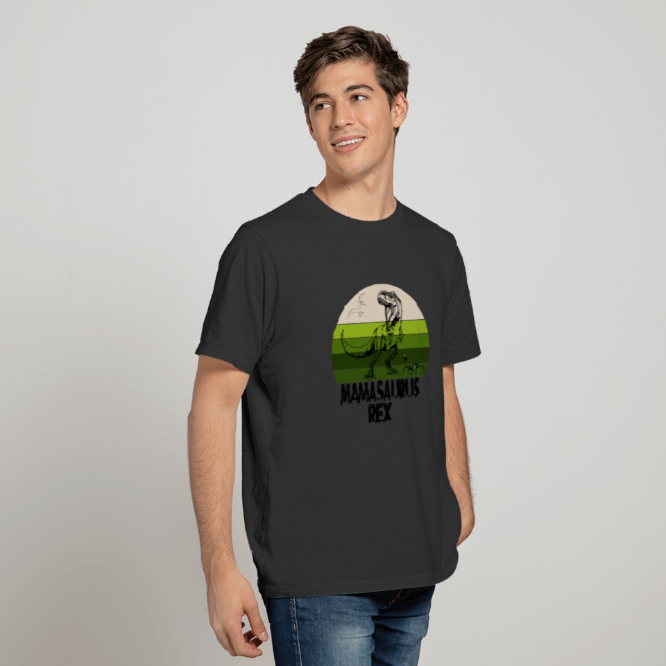 Mamasaurus T-Shirt Mother's Day Gift Dinosaur Tee T-shirt