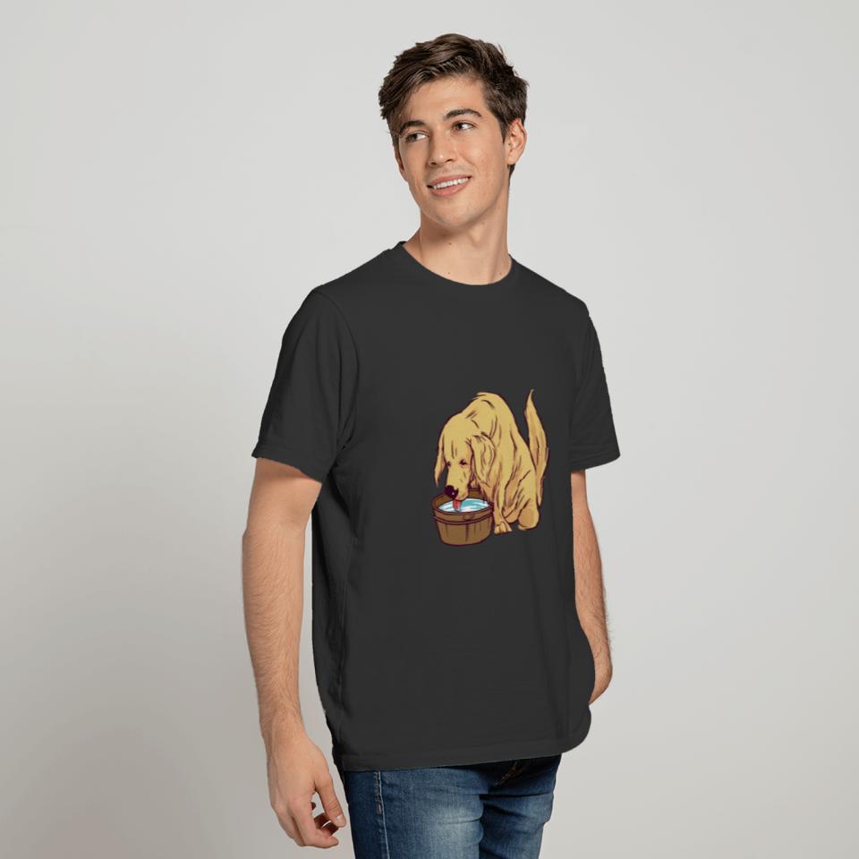 Golden Retriever Dog Animal gift t shirt T-shirt