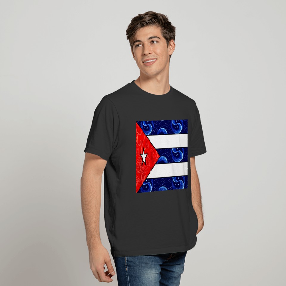 Vintage Cuban Flag T-shirt