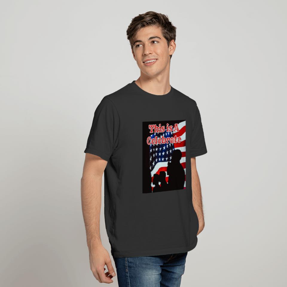 This is a america let 's celebrate T-shirt