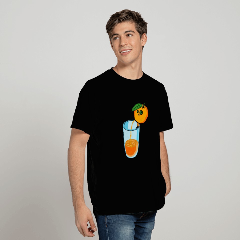 a fruity orange that turns into lemonade T Shirts