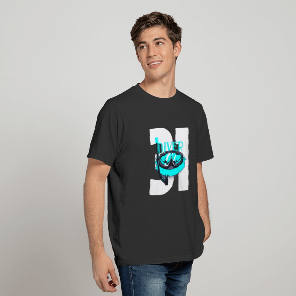 Scuba Diving 31th Birthday Diver 31 Years Gift T-shirt