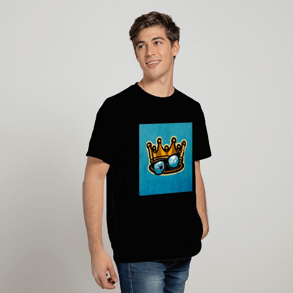 KingGeekly Graffiti Solid T Shirts